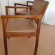 Paire de fauteuils années 50