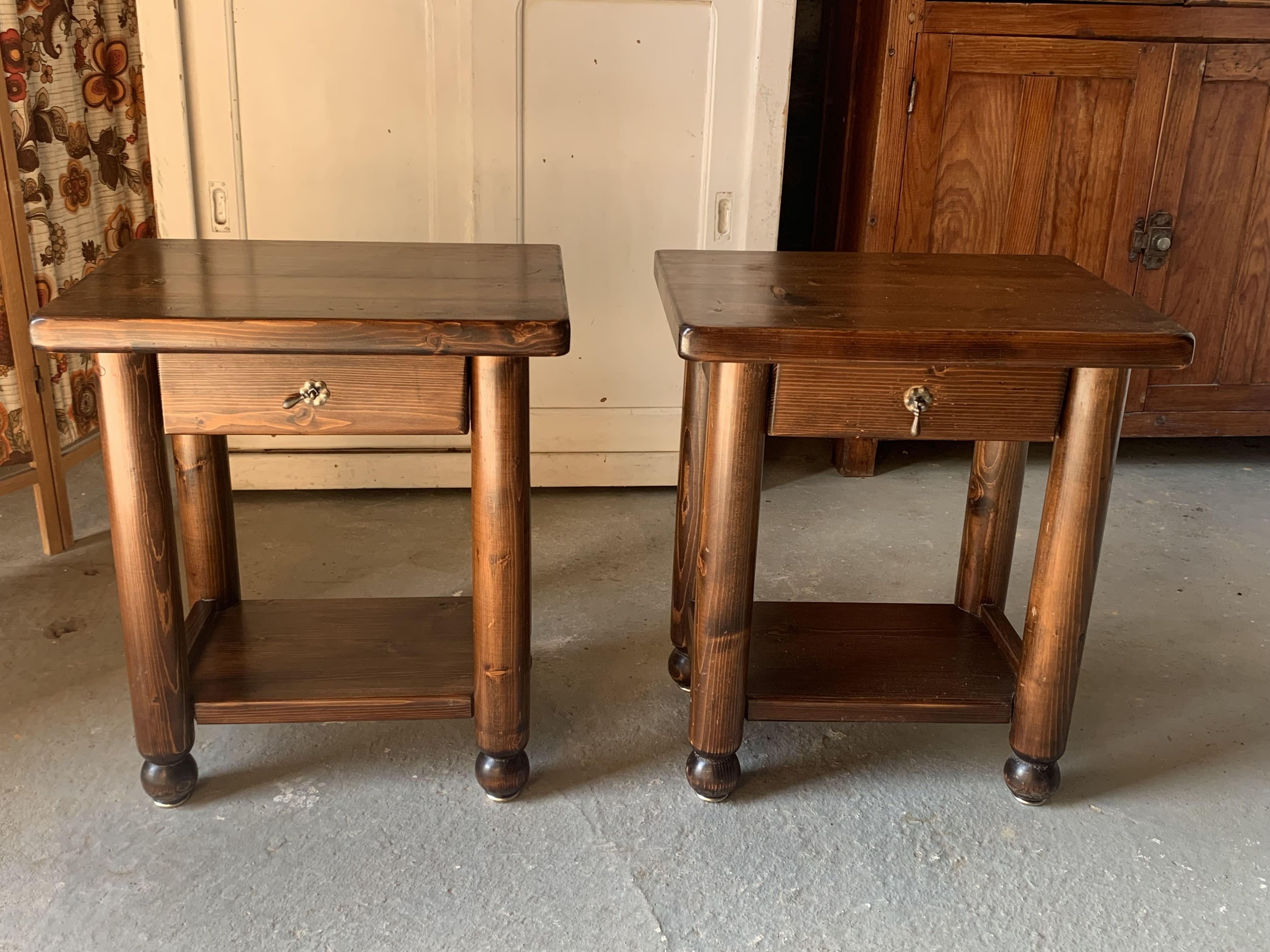 Pair of bedside tables