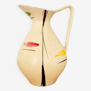 Vase pichet vintage 50/60 moderniste Poët Laval Liliane