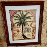Wooden frame painting