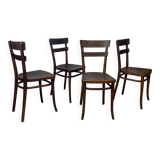 Set of 4 Thonet beech chairs – Model no. 651