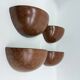Mid-Century set of 4 ceramic wall lamp sconce , 1970s