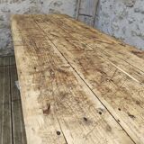 Restored old farmhouse table