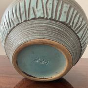 Vase vintage en céramique émaillée