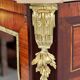 Small display cabinet in blonde mahogany veneer, Louis XVI style – 19th century.
