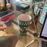 Picault ceramic vase