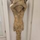 decorative terracotta plaster caryatid