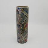 Large signed ceramic vase