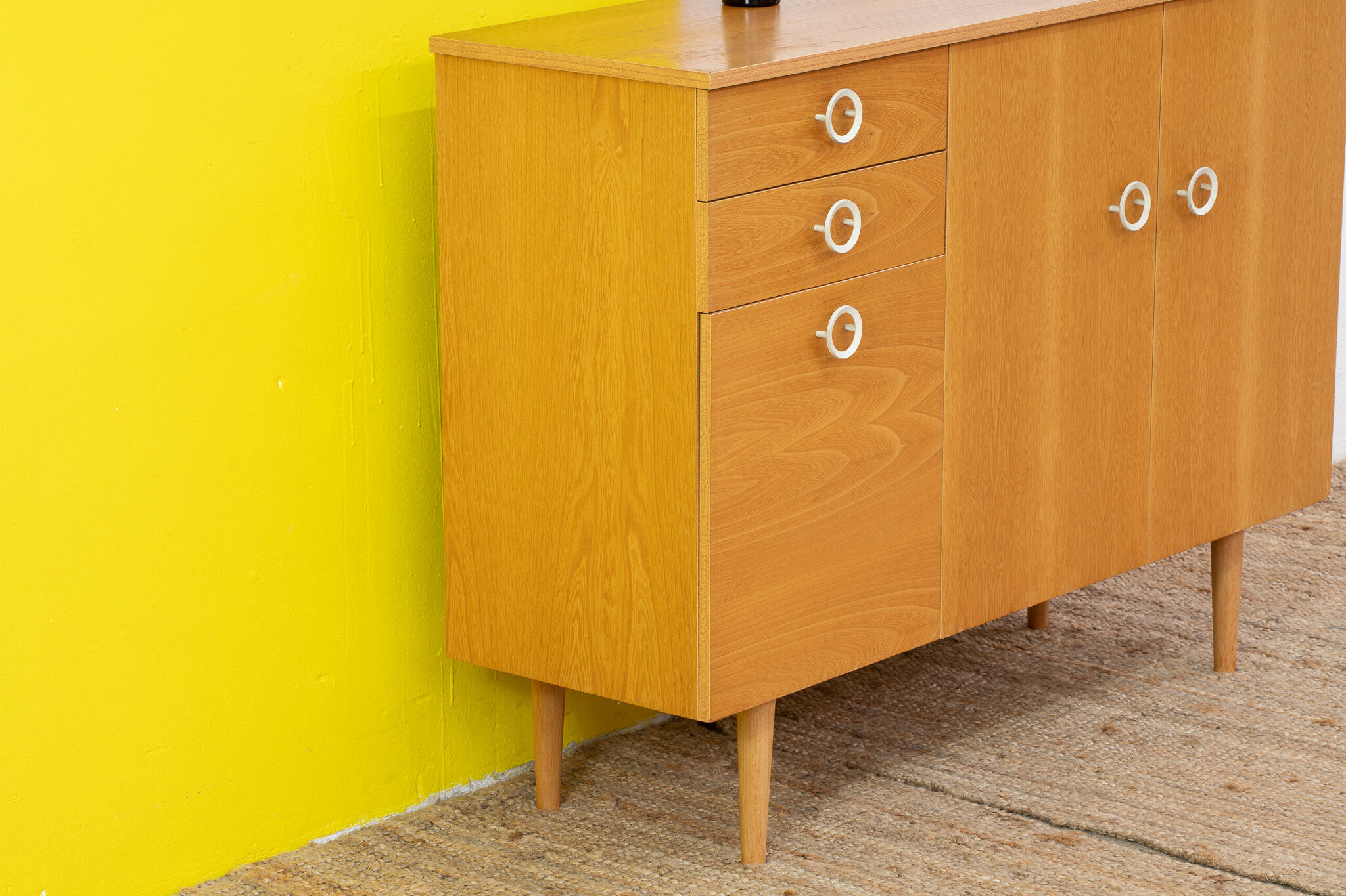 Vintage Scandinavian sideboard 120 cm