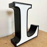 Vintage  Illuminated Letter L , 1970s