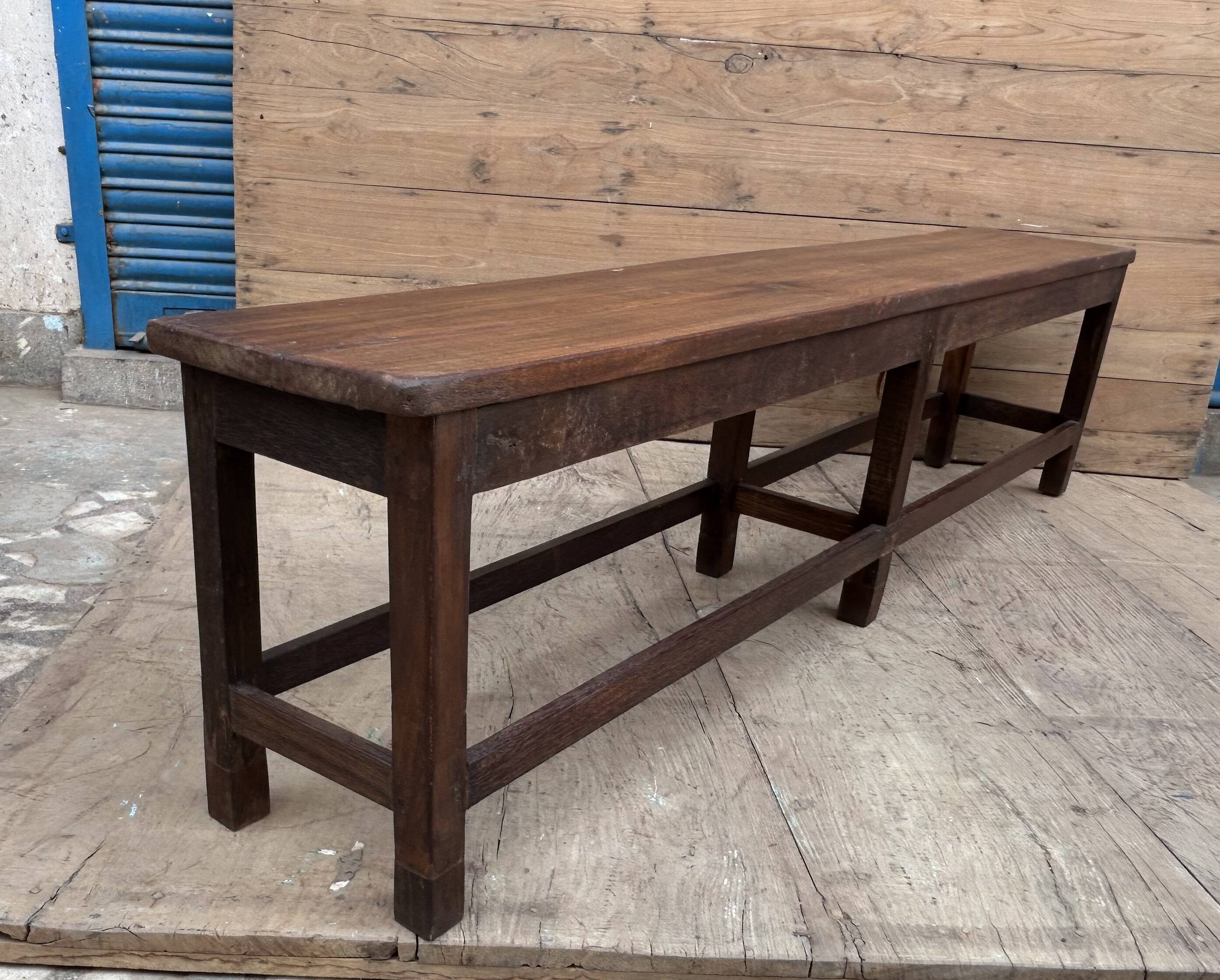 teak bench