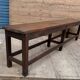 banc en teck birman