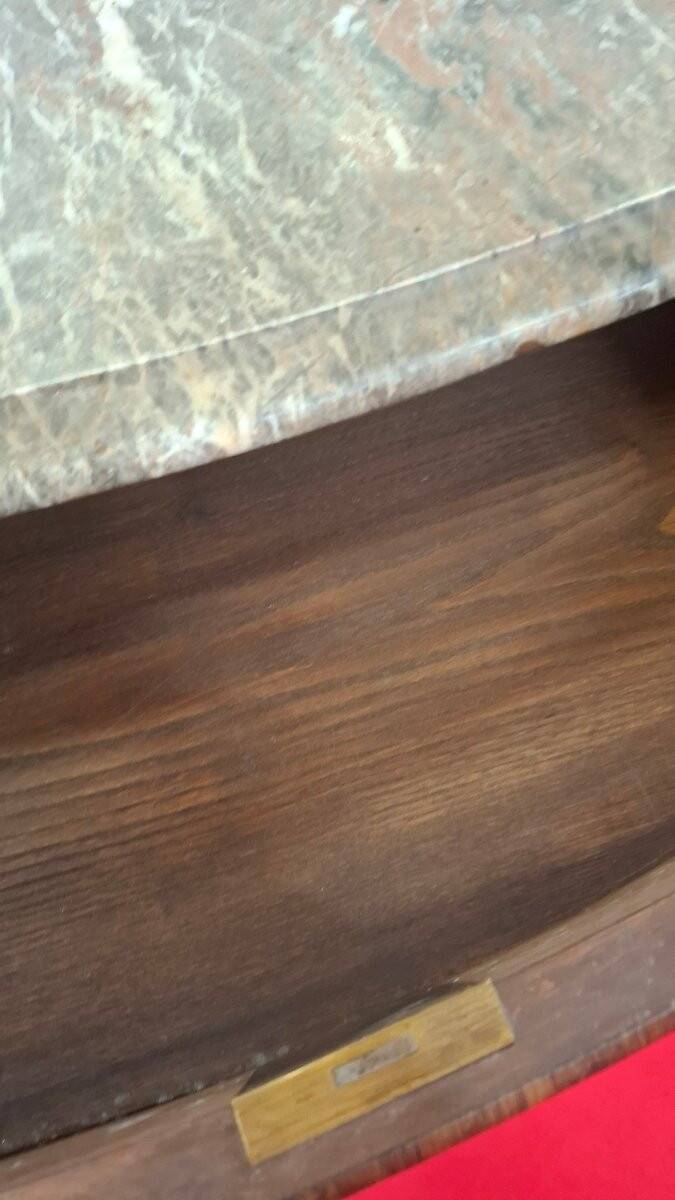 Louis XV style marquetry commode