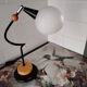 Magnificent vintage lamp with a bony design.