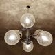 Vintage 70 Chrome Glass Suspension