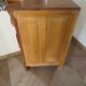 Beautiful corner cupboard - cherry stain - Drawer - one door - Louis Philippe style