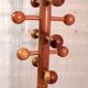 Modernist coat rack in solid wood - mid 20th century.