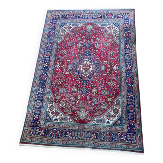 Tapis p e r s a n  t a b r i z  en laine nouée main époque xxe