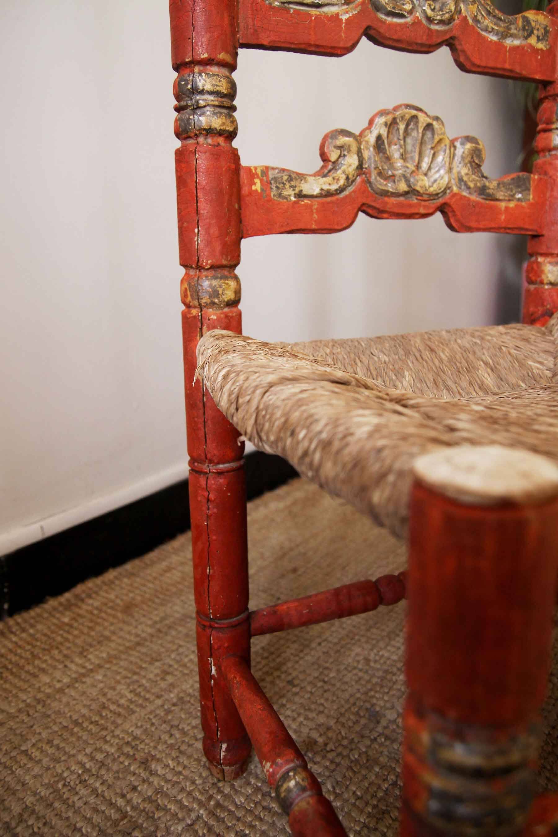 Pair of Majorcan chairs