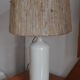 Lampe bouteille grès vintage