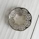 Small bowl in old openwork metal