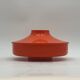 Space Age Orange UFO Jar Luigi Massoni for Guzzini, 1960s