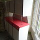 Red formica buffet