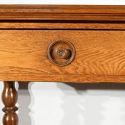 Sideboard at waist height, oak console, Louis Philippe style, 2nd part of the 19th century.