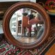 Old round mirror 47cm