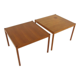 Set of 2 teak side tables, Sweden, 1960
