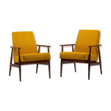 Pair of fox armchairs from the 1960s
