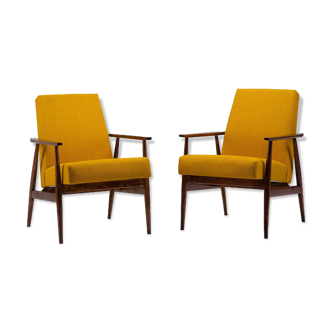 Paire de fauteuils Fox des années 1960