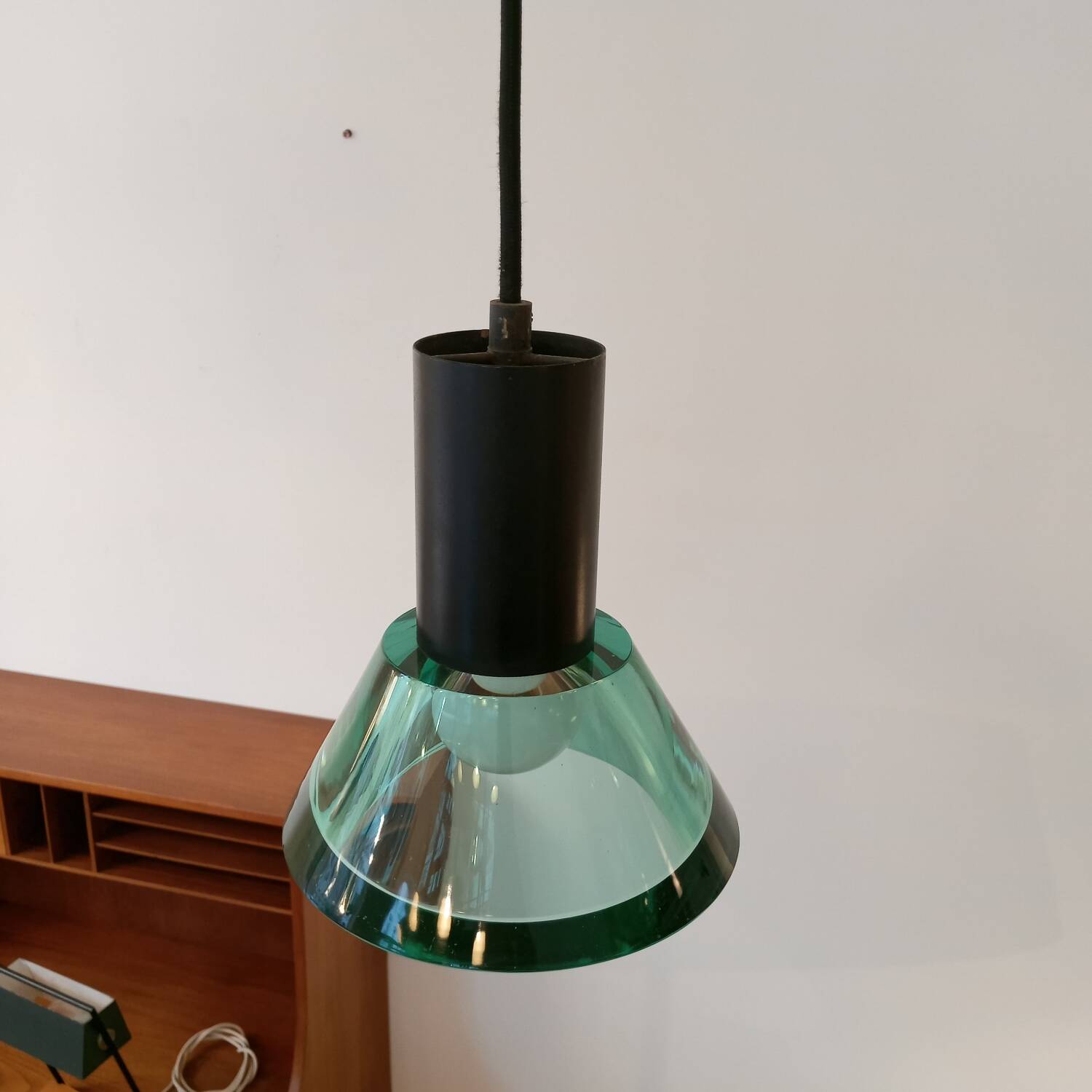 Designer pendant lights by Flavio Poli published by Seguso Murano Italy