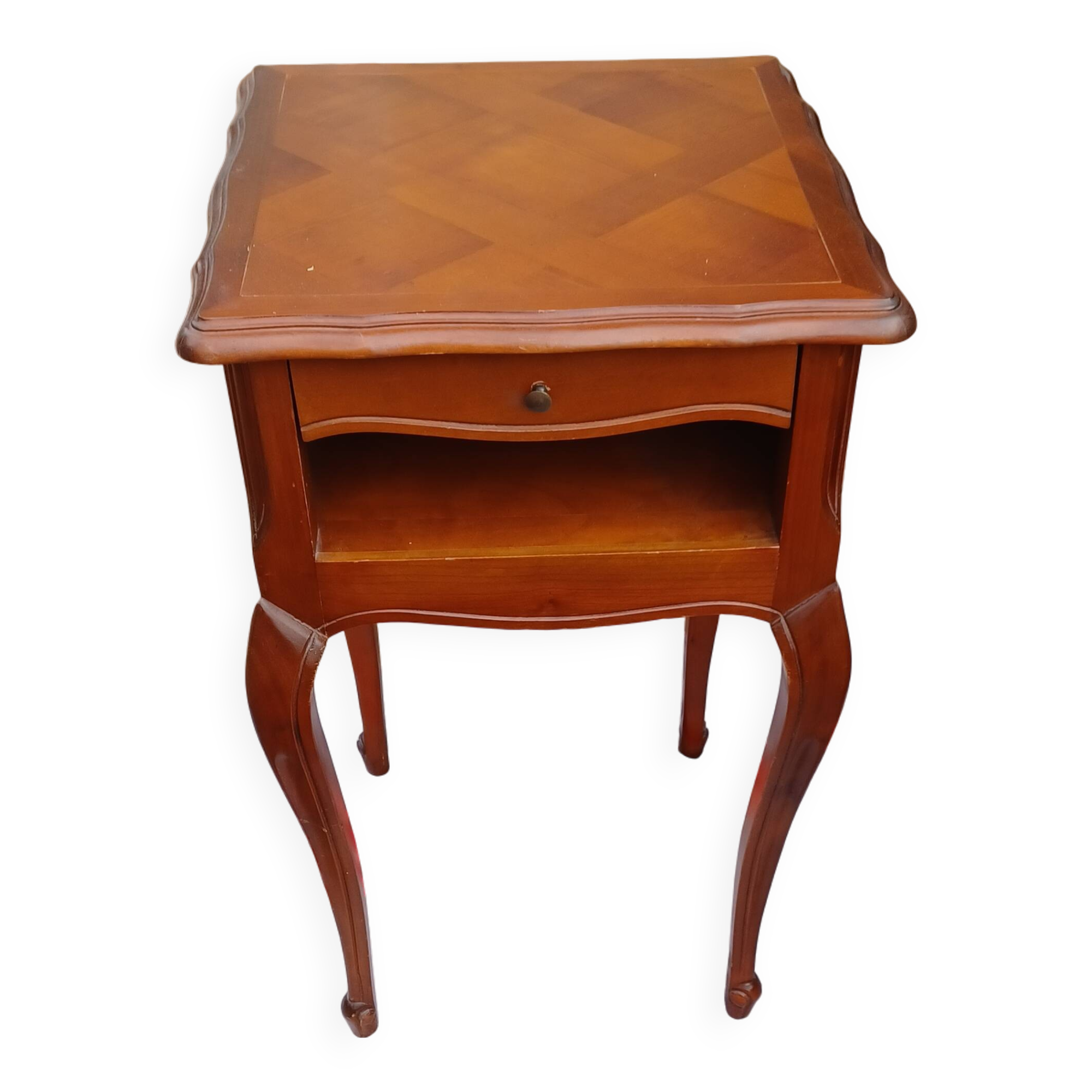 Meuble d'appoint pour téléphone avec son tabouret