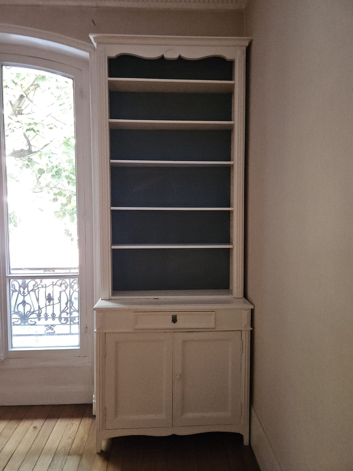 Pair of large Louis XV style bookcases
