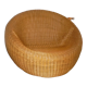 Rattan easy chair