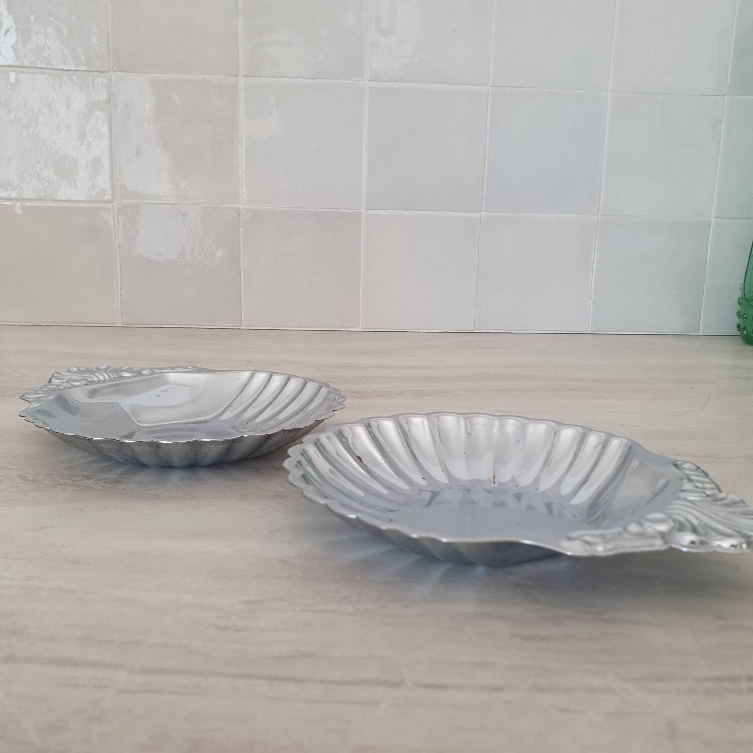 Coupelles / Vide poche Coquille Saint Jacques en inox