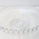 Beaded glass dish