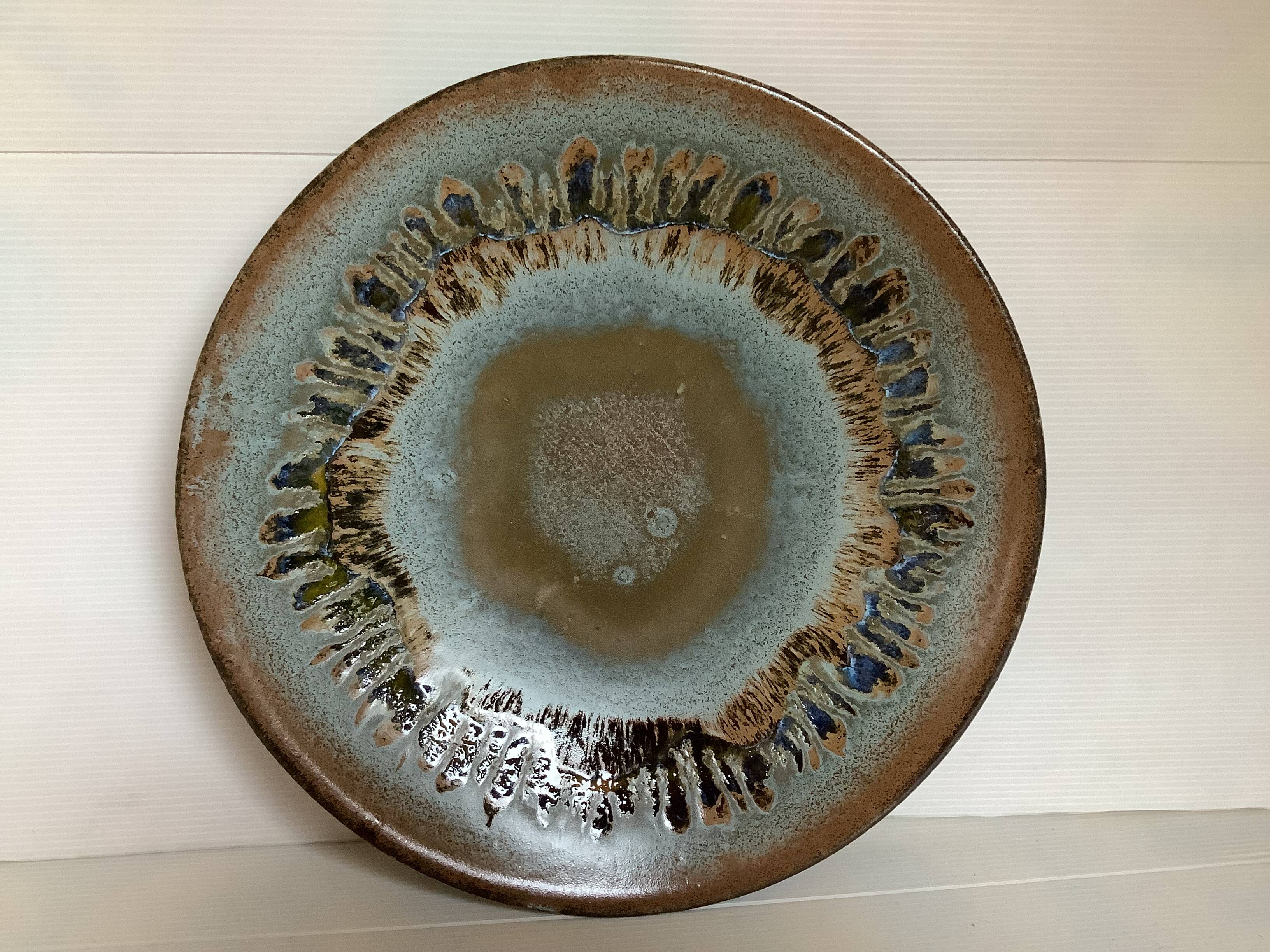 Ceramic catchall by Auguste Michiels Ostend