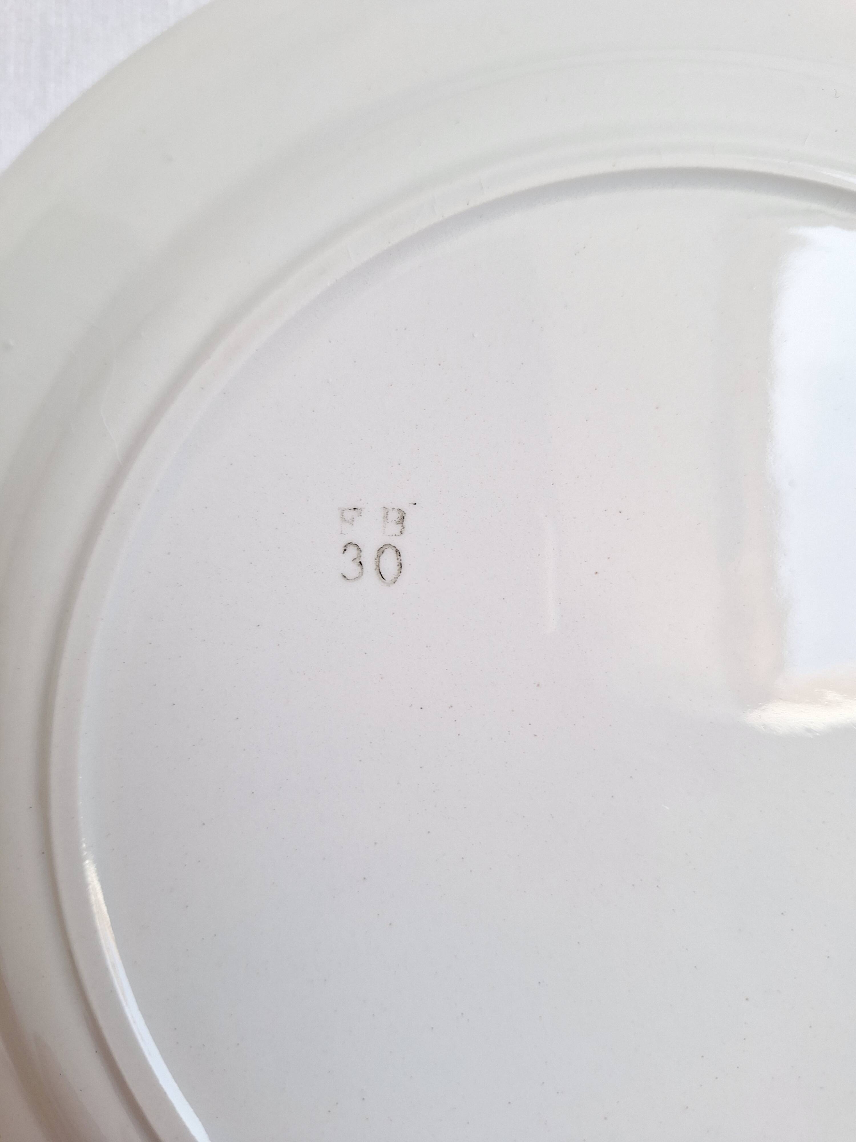 Flat plates Henriot, Céranord, Salins, Badonviller