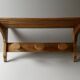 coat rack with hat rack in solid wood