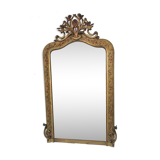 Miroir de cheminée art nouveau 1900 - 83x150cm
