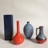 Set of ceramic vases 60s