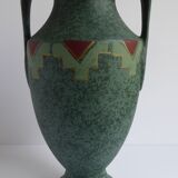 Vase with art deco décor