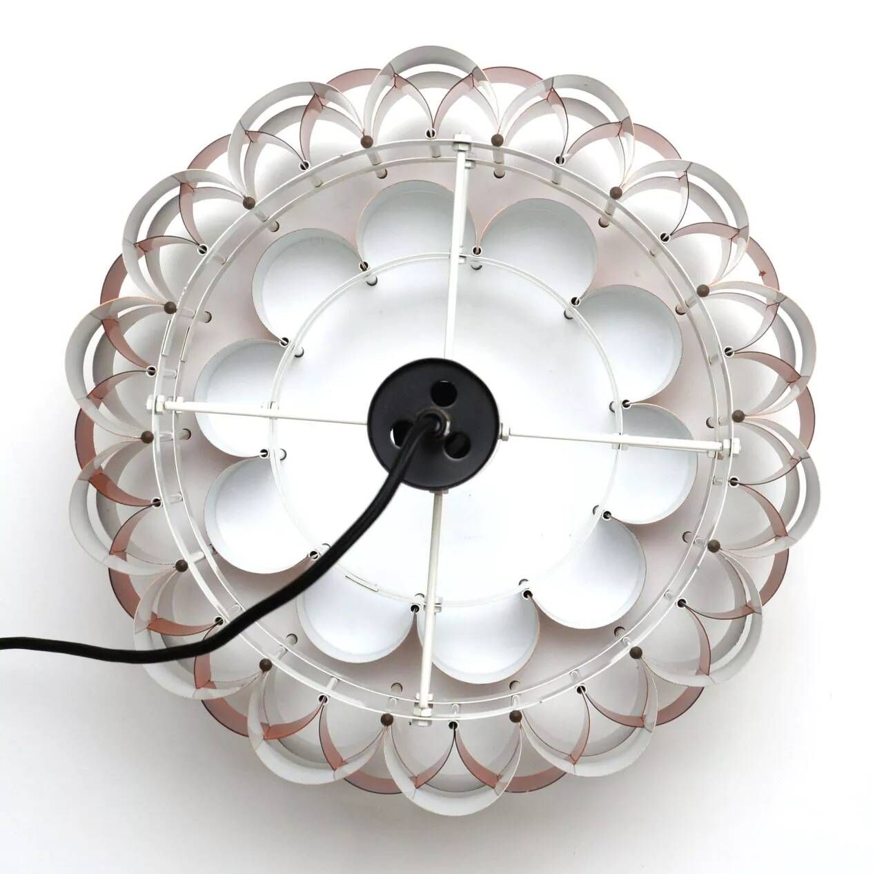 Copper lamp by Wener Schou for Coronell Elektro, 1970s