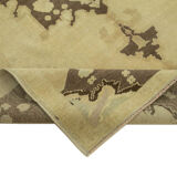 1950s hand-knotted contemporary turkish beige rug 155 cm x 235 cm