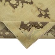 1950s hand-knotted contemporary turkish beige rug 155 cm x 235 cm