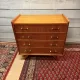 Commode vintage pieds compas Ep 60/70
