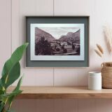 The Ossau Valley, Pyrénées-Atlantiques, photographic plate printed in 1937