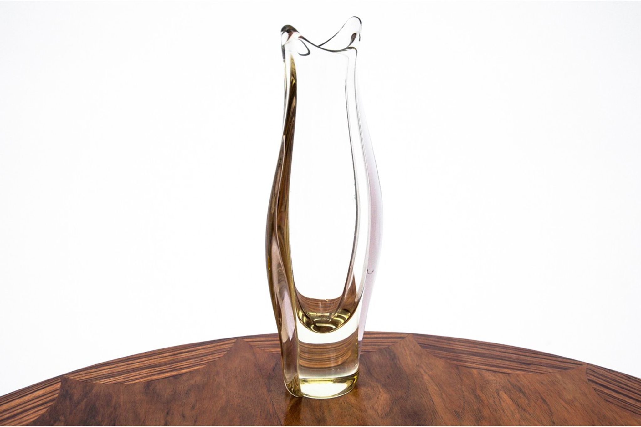 Vase jaune, conçu par Miloslav Klinger, Tchécoslovaquie, années 1960